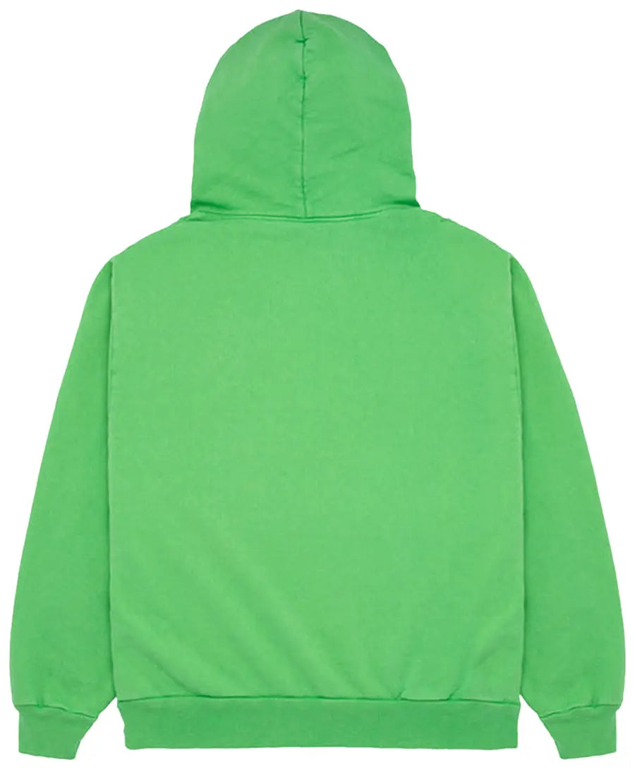 Sp5der Web Hoodie Slime Green - Visual Streetwear