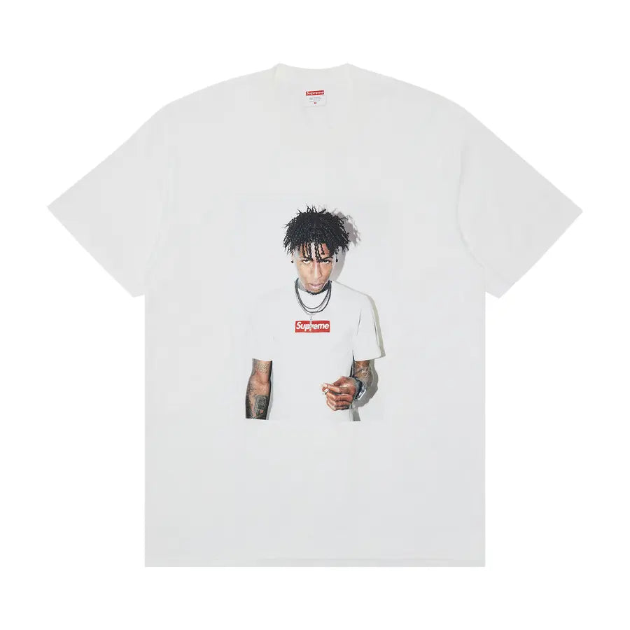 Supreme NBA Youngboy Tee White - Visual Streetwear