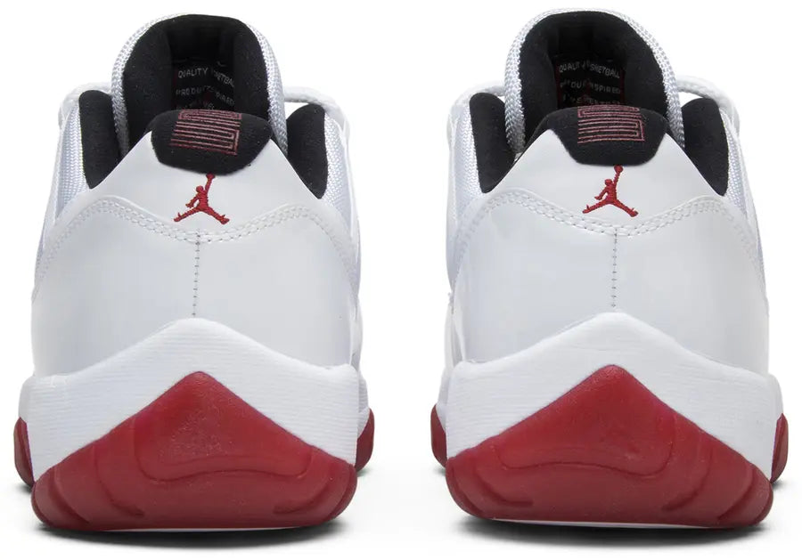 Jordan 11 Retro Low White Red - Visual Streetwear