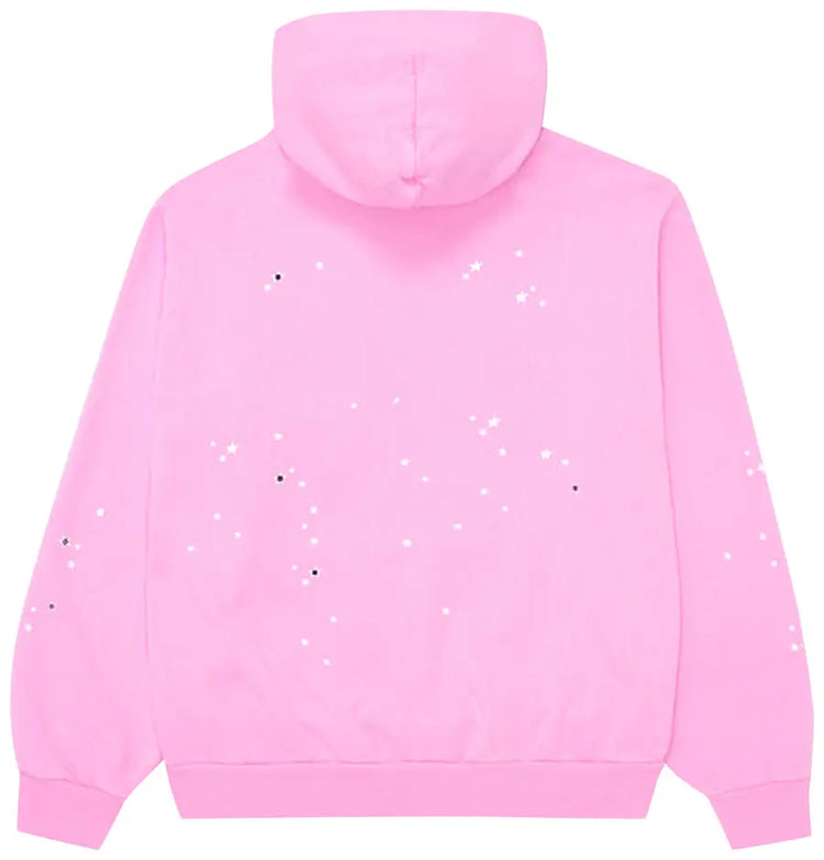Sp5der Atlanta Hoodie Pink - Visual Streetwear