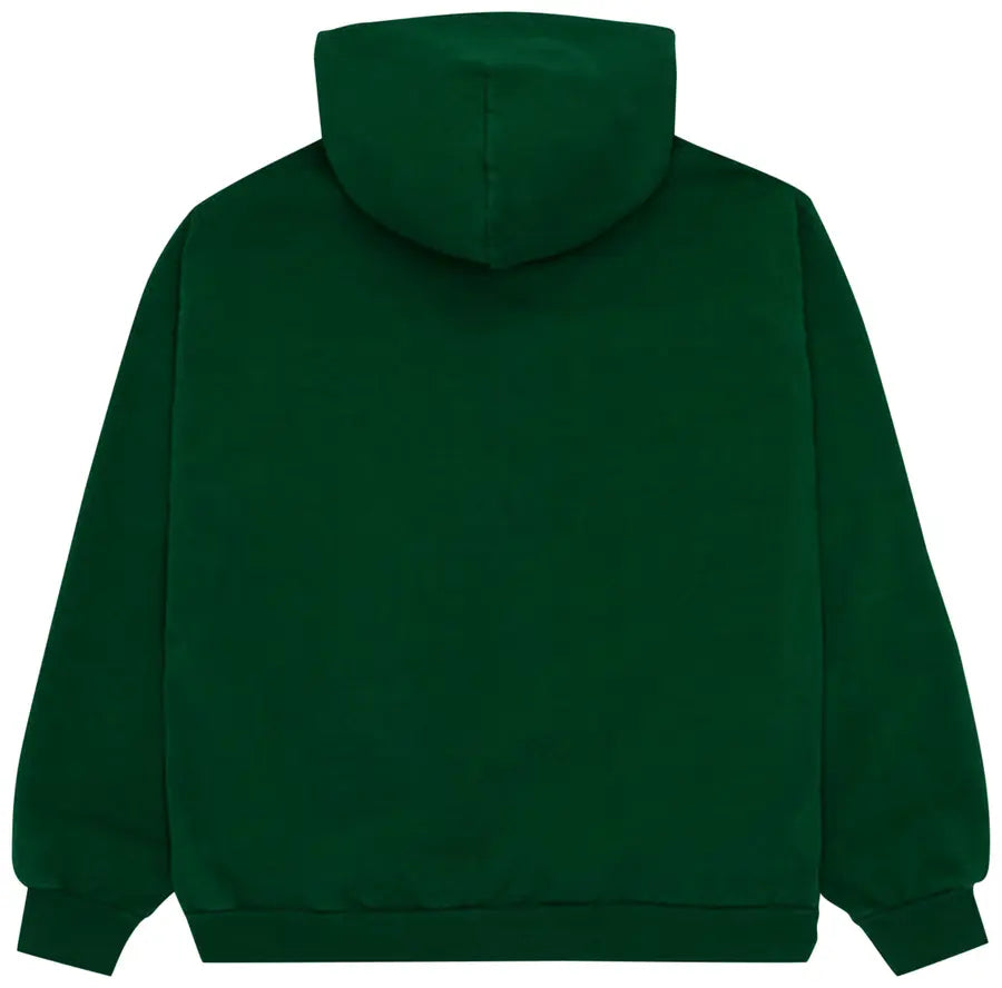 Sp5der Web Hoodie Hunter Green - Visual Streetwear