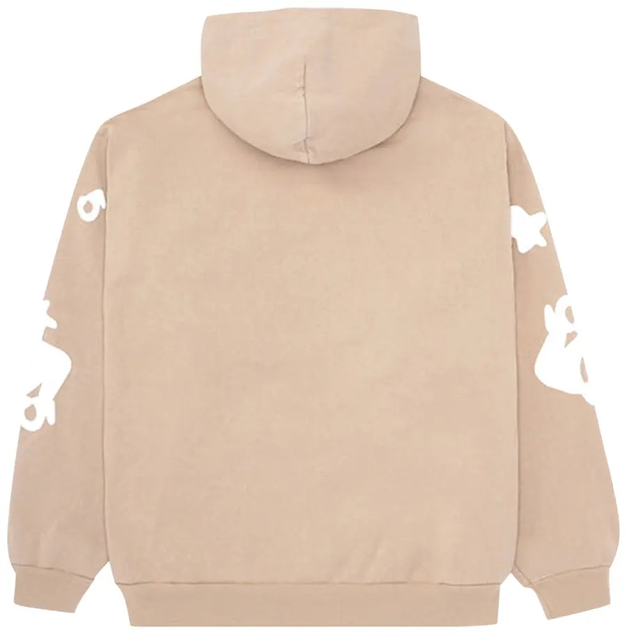 Sp5der Beluga Hoodie Sand - Visual Streetwear
