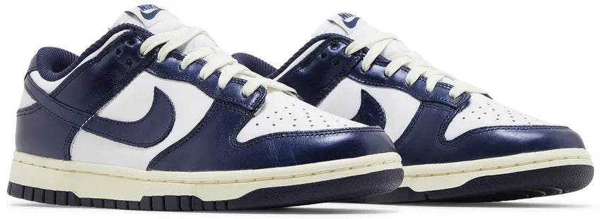 Nike Dunk Low Vintage Navy (Women's) - Visual Streetwear