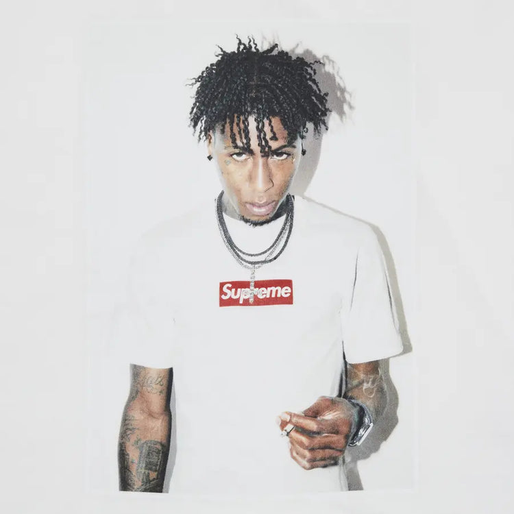 Supreme NBA Youngboy Tee White - Visual Streetwear