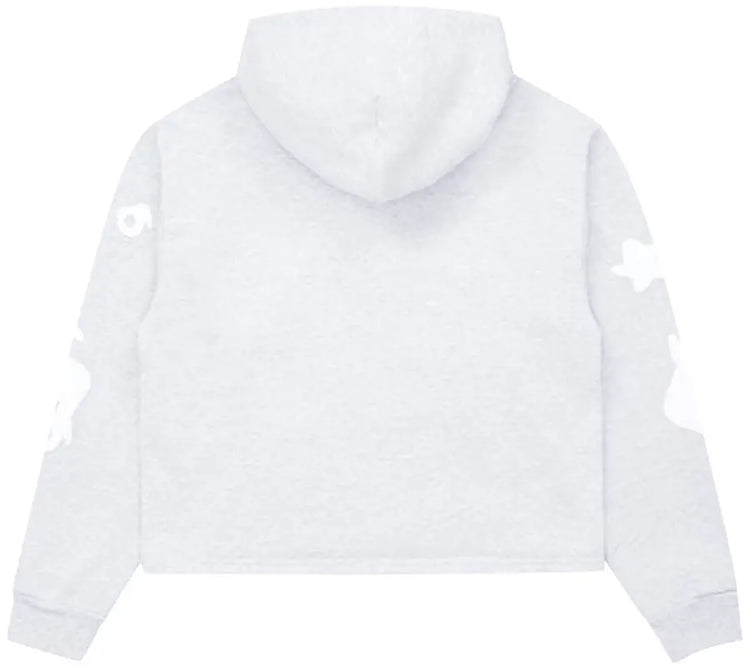 Sp5der Beluga Hoodie Heather Grey - Visual Streetwear