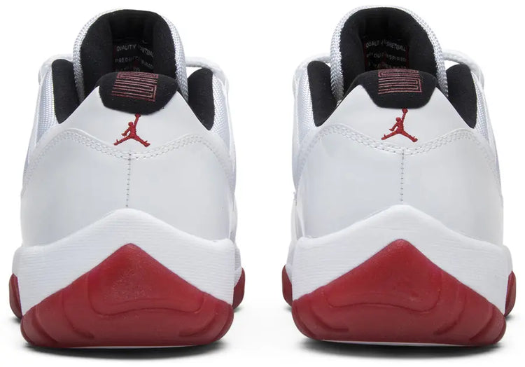 Jordan 11 Retro Low White Red - Visual Streetwear