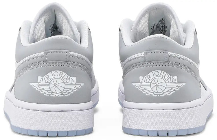 Jordan 1 Low Wolf Grey (Women's) - Visual Streetwear