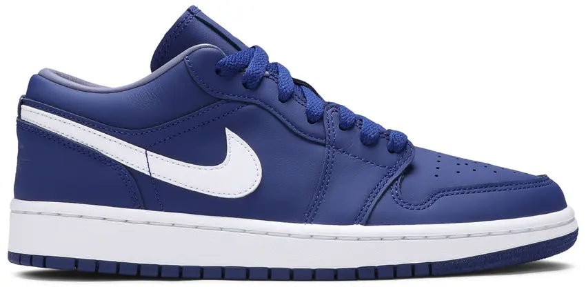 Jordan 1 Low Deep Royal Blue (Women's) - Visual Streetwear