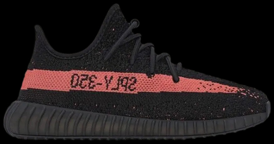 Yeezy Boost 350 V2 Core Black Red (Kids) - Visual Streetwear