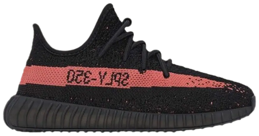 Yeezy Boost 350 V2 Core Black Red (Kids) - Visual Streetwear