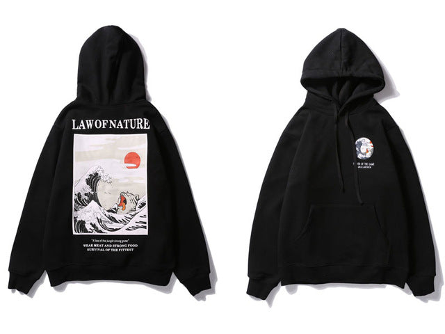 Law of Nature Hoodie - Visual Streetwear