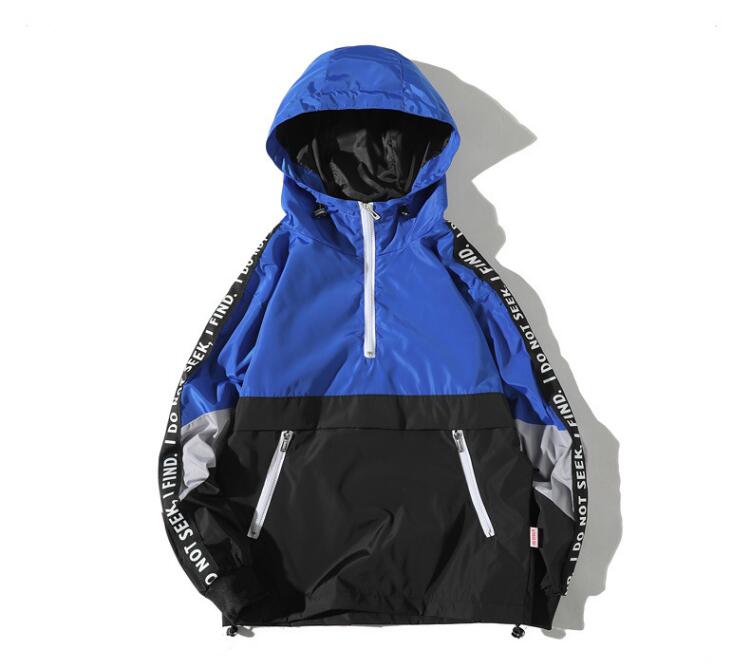 Windbreaker Hoodie + - Visual Streetwear