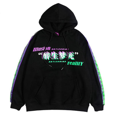 LSD KANJI HOODIE - Visual Streetwear