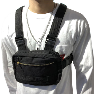 Hip-Hop Chest Bag - Visual Streetwear