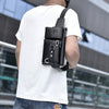 "Sling Bag" Leather Chest Shoulder Bag - Visual Streetwear