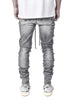 Biker Patch Style Denim - Visual Streetwear