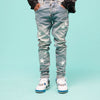 Streetwear Star Print Denim Pants - Visual Streetwear